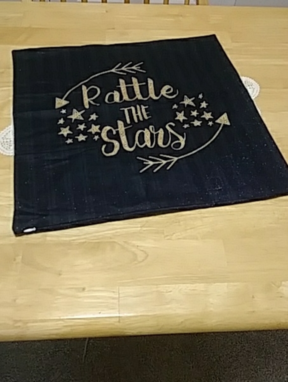 Decorative Pillow Cover, Rattle the Stars